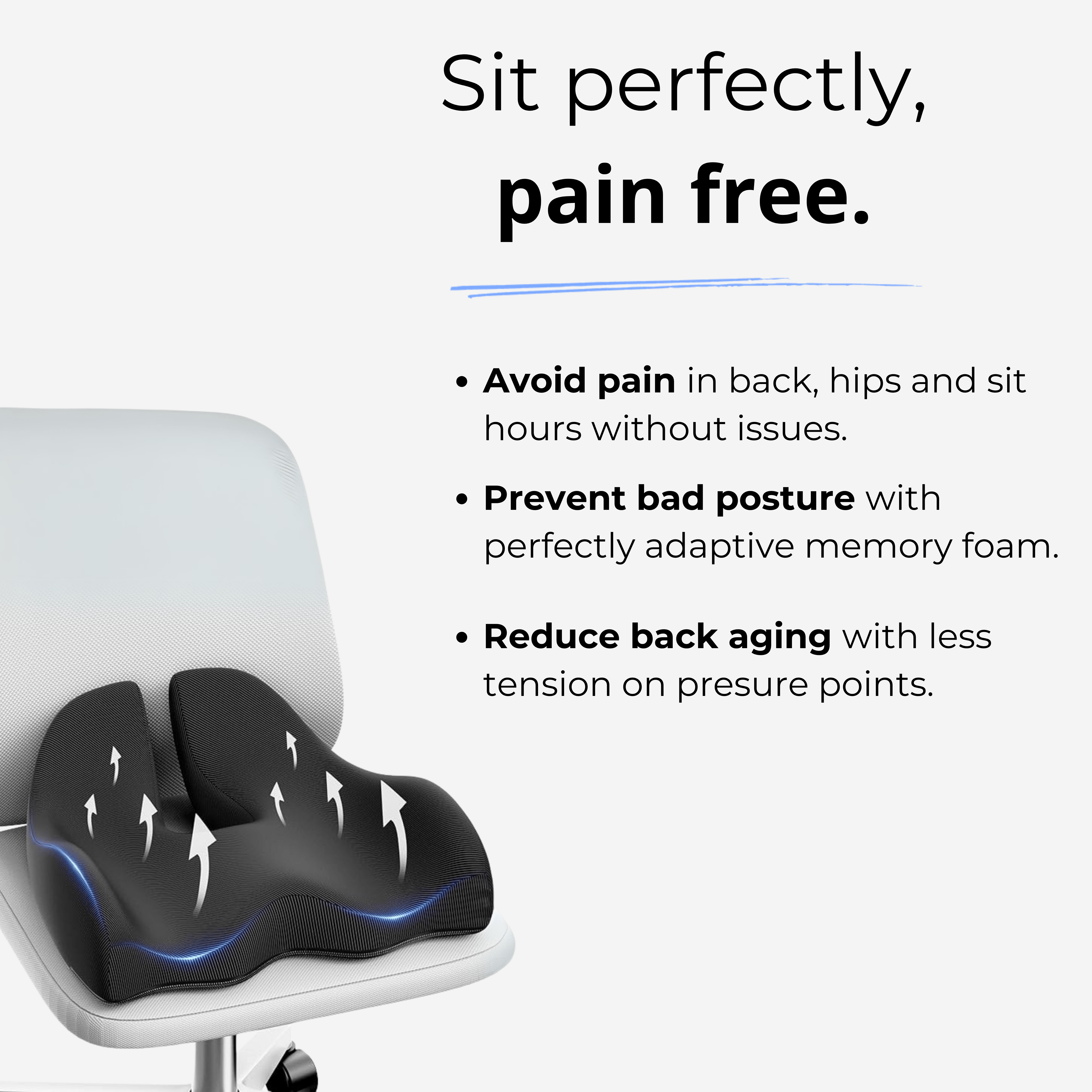 Ergonomic Seat Cushion